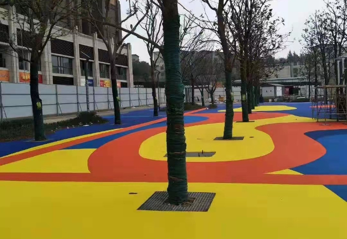 室外塑胶地板